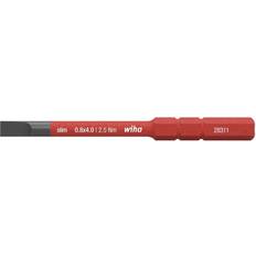 Wiha Bits Slimbit Vde Spår 4,0X75Mm Slotted Screwdriver