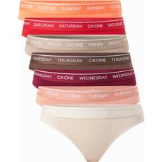 Calvin Klein Radiant Cotton Tanga - Multicolor (Female)