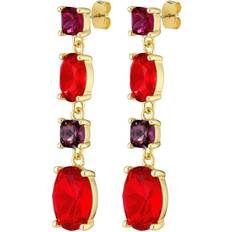 Cornelia smycken Dyrberg/Kern Cornelia Earrings - Gold/Multicolour