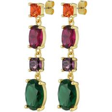 Dyrberg/Kern Cornelia Earrings - Gold/Multicolour