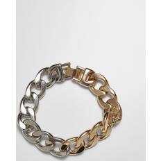 Unisex Armbånd Urban Classics Heavy Two-Tone Bracelet gold/silver