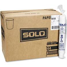 Solo SLO44 Water Cups, White, Paper, 3 Oz. 100 Pack