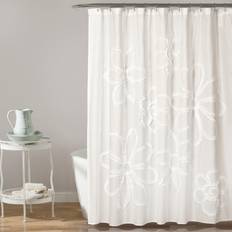 Shower Curtains Lush Decor Ruffle Flower Floral