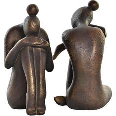 Koppar Prydnadsfigurer Dkd Home Decor S3030009 Prydnadsfigur 15.5cm 2st