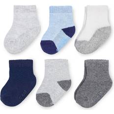 Fruit of the Loom Baby 6-Pack All Weather Crew-Length Sokken Mesh & Thermische Stretch - Roze