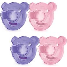 Avent Baby care Avent Philips Soothie Shape 0-3m Pink/Purple 4pk