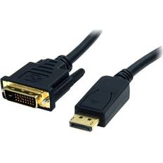 Cables 4XEM DisplayPort to DVI-D Dual Link Male/Male Video Cable, Black