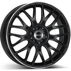 18" Bilfälgar på rea Mak Arrow Black polished lip 8x18 5/112 ET40 B66.6