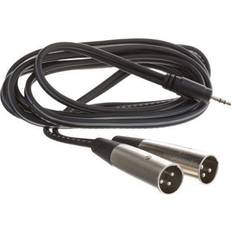 Cables Hosa 3.5 TRS to Dual XLR3M, 2 m Stereo Breakout