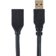 Cables Monoprice Select Series USB 3.0 A to A Female Extension Cable, 1.5ft