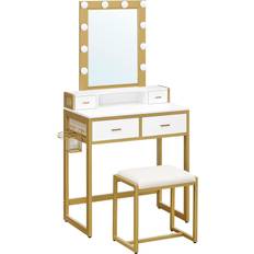 Vasagle URVT017A10 Dressing Table 15.7x27.6" 5