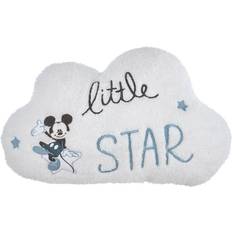 Disney Mouse Sherpa Embroidered Decorative Star Cloud Shaped