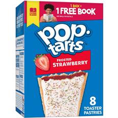 Pop tarts Kellogg's Pop-Tarts Frosted Strawberry Pastries 13.5oz 8