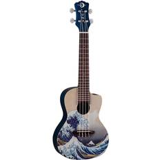 Great Wave Concert Ukulele Satin Natural