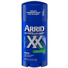 Arrid XX Extra Extra Dry Solid Antiperspirant Deodorant Unscented 2.6