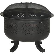 Safavieh Outdoor Collection Negril Fire Pit Copper/Black