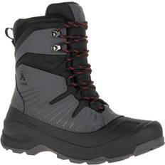 Grå - Herre Snørestøvler Kamik Men's Iceland Boot Charcoal Charcoal