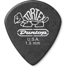 Médiators Dunlop Tortex Jazz III Guitar Picks, 1.50mm Gauge, Pitch Black, 12-Pack