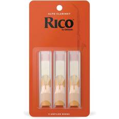 Rico Alto Clarinet Reeds, Strength 2.0, 3-pack