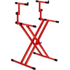 Nord keyboard stand Gator 2-Tier X-Style Keyboard Stand Nord Red