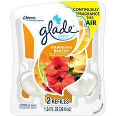 Glade PlugIns Scented Oil Air Freshener Refill, Hawaiian Breeze, 2