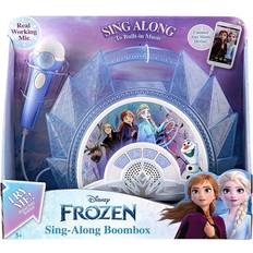 Musical Toys ekids Frozen Sing Along Boom Box Speaker with Microphone