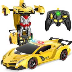 Transform Police Robot Car RTR S759E