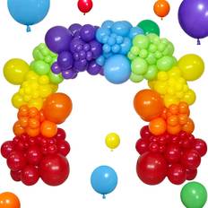 Birthdays Balloons Balloon Arches Rainbow 111-pack