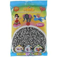 Leker Hama Beads Midi - Grey 3000 pcs