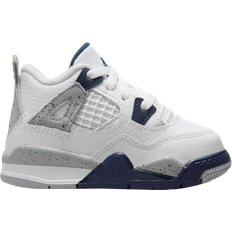 Nike Air Jordan 4 Retro TD - White/Midnight Navy/Light Smoke Gray