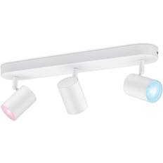 Rgb loftlampe WiZ Color Imageo Tre Spots Loftplafond 44cm