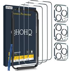 Screen Protectors Case Friendly Screen Protector + Camera Lens Protector for iPhone 14 Pro Max 3-Pack