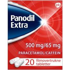 Panodil 500mg Panodil Extra 500mg/65mg 20 stk Tablet