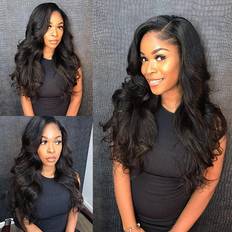 Hair Products Luvme U Part Quick & Easy Affordable Body Wave Wig 10 inch Natural Black