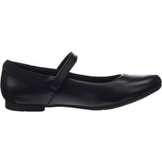 Textile Ballerinas Children's Shoes Clarks Scala Dawn - Black