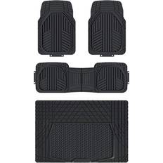 Amazon Basics Durable Floor Mats, 4Pcs