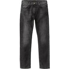 Herre - Slim Jeans Nudie Jeans Lean Dean Jeans - Black Eyes