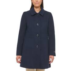 Elastane/Lycra/Spandex Coats Tommy Hilfiger Women's Peacoat