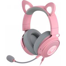 Rose Casques Razer Kraken Kitty V2 Pro