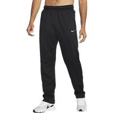 Nike sweatpants NIKE Therma Men's Open Hem Fitness Pants - Black/White