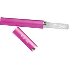 Nail Tek Crystal File Double-Sided with Fuchsia Companion