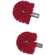 Unger Replacement Heads For Ergo Toilet-bowl-brush System, Red, 2/pack, 5 UNGBBRHRCT