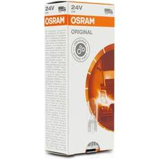 Osram 2840 Glasquetschsockel W2.1x9.5d 24V 10 Lampe