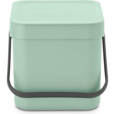 Reinigingsapparatuur en reinigingsmiddelen Brabantia Sort & Go Afvalemmer 6 L Jade Green