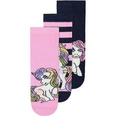 Schwarz Socken Name It Dark Sapphire Naomli Socks 3-pack