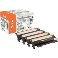 Peach Lasertoner MultiPack - Sort/Blå/Gul