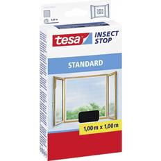 TESA Insect Stop Malla Mosquitera Standard 100 cm x 100 cm - Gris Antracita