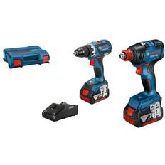 Bosch verktygsset 18V GSR/GDX 2x5,0Ah L-Case