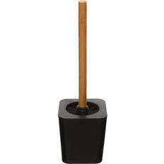 Brosse WC Noir Natureo L 11.6 x P 11.6 x H,38 cm