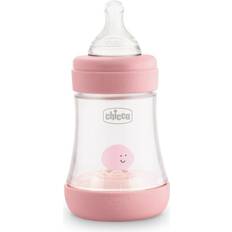 Chicco Biberones Chicco Biberón rosa de fluido lento 150 ml Perfect5